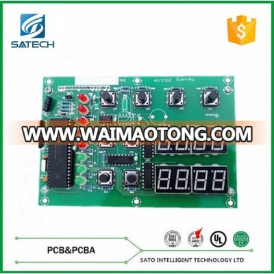 Green Solder Mask Drawing Schematic PCB Layout Circuit Board Design